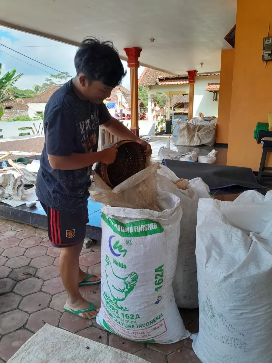 Dokumentasi pasca panen kopi AGA Agriculture – foto 12.